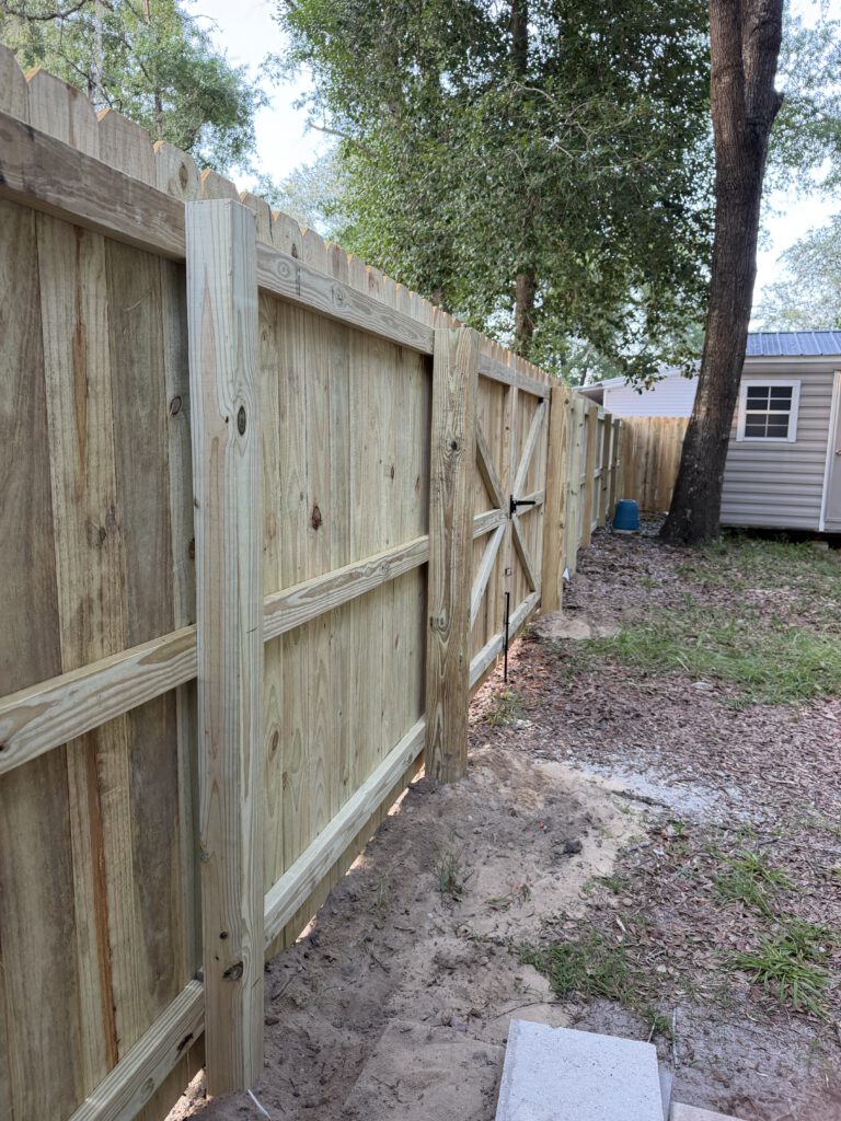 fence costs wood fence cost savannah ga