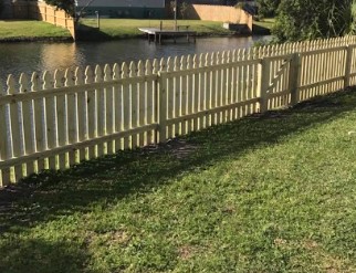 wood picket fence savannah pooler