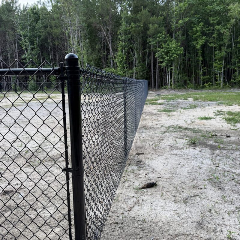 chain link school fence