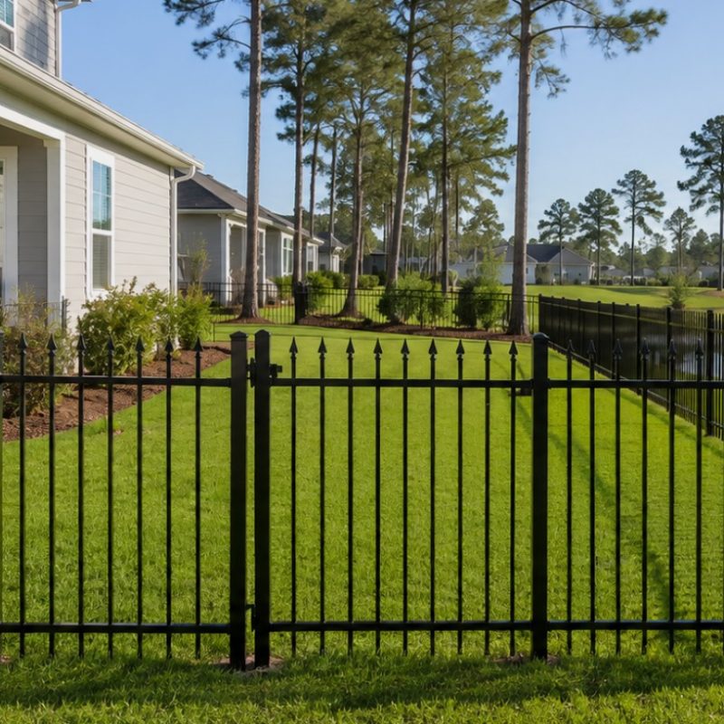 aluminum picket fence pooler